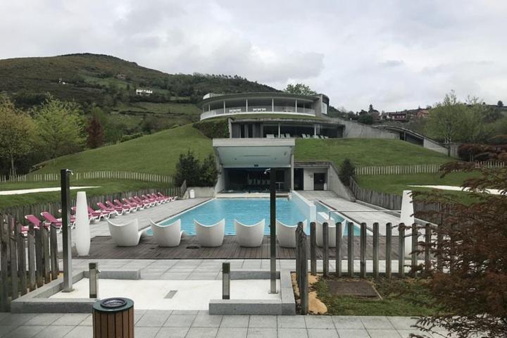 Apartamentos Spa Las Caldas Y Spa El Balneario Oviédo Exterior foto